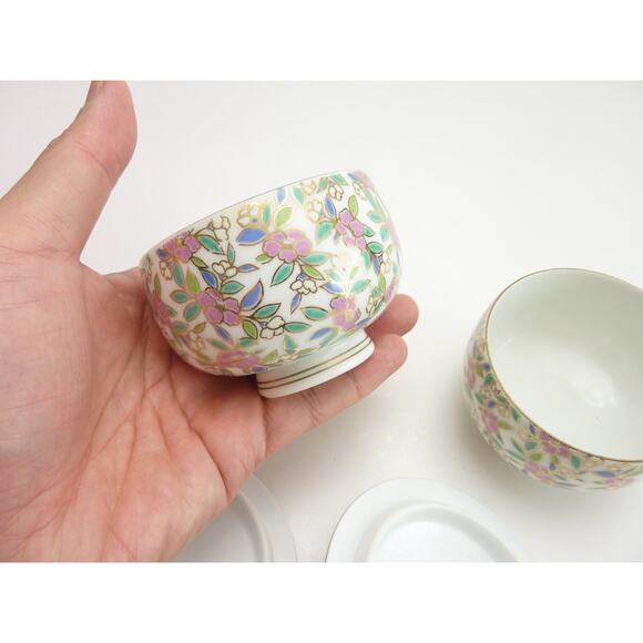 Vintage Asian Tea Cup Set - Picture 4 of 6